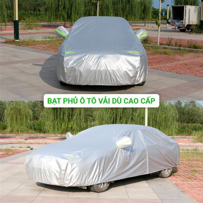 Bạt phủ xe ô tô 5 chỗ Hyundai Avante, Bạt trùm xe Avante cao cấp 3 lớp dày dặn chống nắng mưa, chống xước