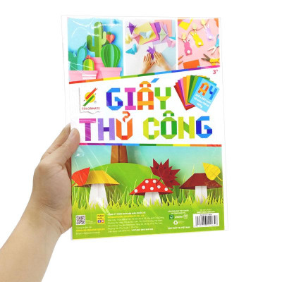 Giấy Thủ Công A4 10 Màu - Colormate GTC-2656 (20 Tờ)