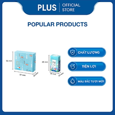 Gôm tẩy núi Phú Sĩ Nhật Bản FUJI ERASER - PLUS