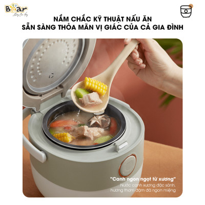 Nồi cơm điện tử Bear SB-NC16L - Hàng Chính Hãng