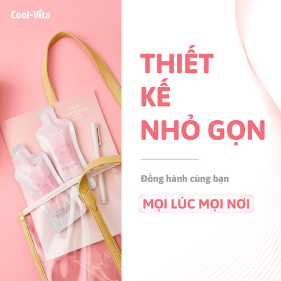 Combo Bộ 2 Hộp Collagen Uống Trẻ Hóa Sáng Da & 2 Hộp Enzyme Chiết Xuất Từ Trái Cây và Rau Củ Hỗ Trợ Tiêu Hoá, Thanh Lọc Cơ Thể Coolvita (4 Hộp)