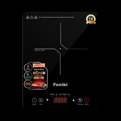 Bếp từ đơn Funiki HSD8282 - Công suất 2000W - Tặng kèm nồi - Bảo hành 14 tháng - Hàng chính hãng