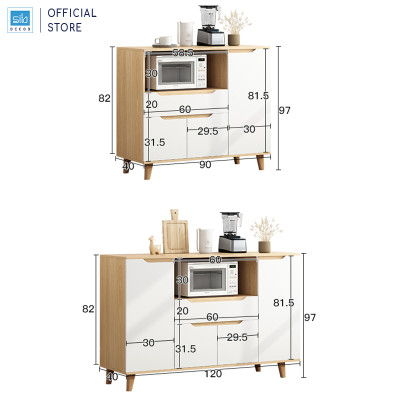 Tủ Bếp Gỗ Đa Năng, Hiện Đại Thương Hiệu SIB Decor KG22