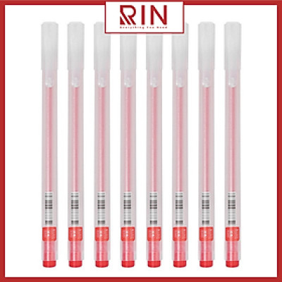 Bút mực gel 0.5mm / bút bi nước / Bút mực khô nhanh/ Bút ghi chép cơ bản nhiều màu lựa chọn – Mực Đen/ Xanh/ Đỏ 