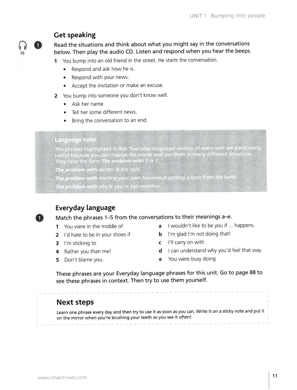 Collins - English For Life - Speaking B2 Uper Intermediate (Kèm CD)
