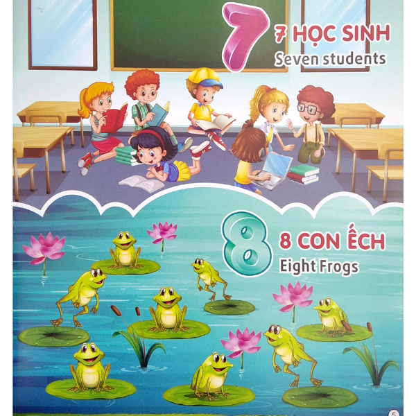 Tủ Sách Học Tiếng Anh Bằng Hình - Su Su Nhận Biết - Số Đếm