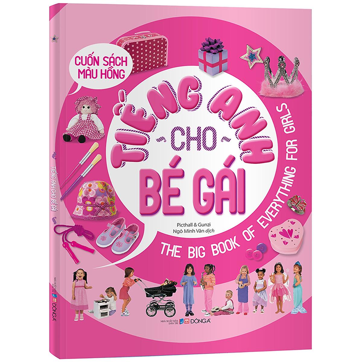Cuốn Sách Màu Hồng - Tiếng Anh Cho Bé Gái (2019)