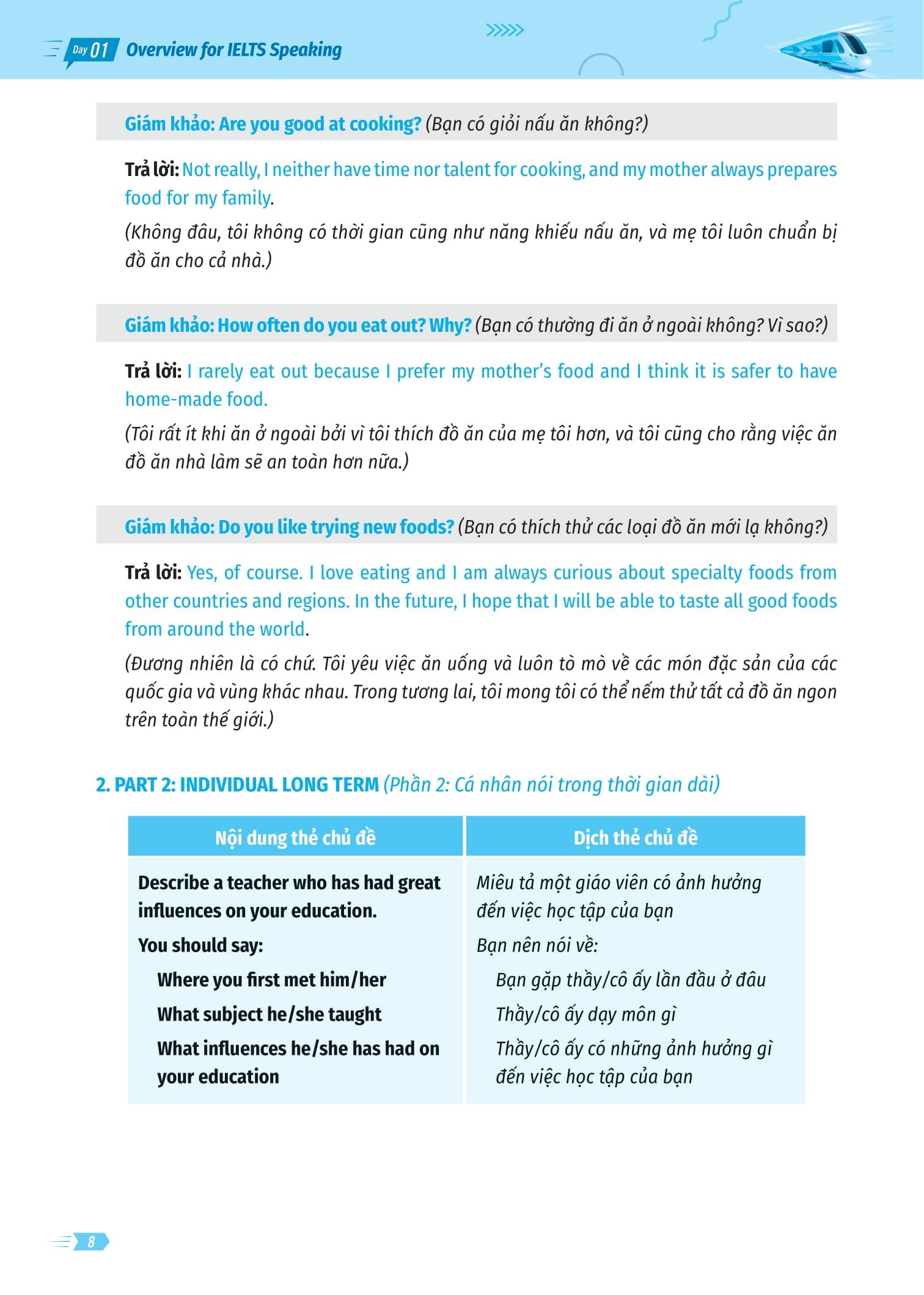 Ielts Cấp Tốc - 20 Ngày Speaking