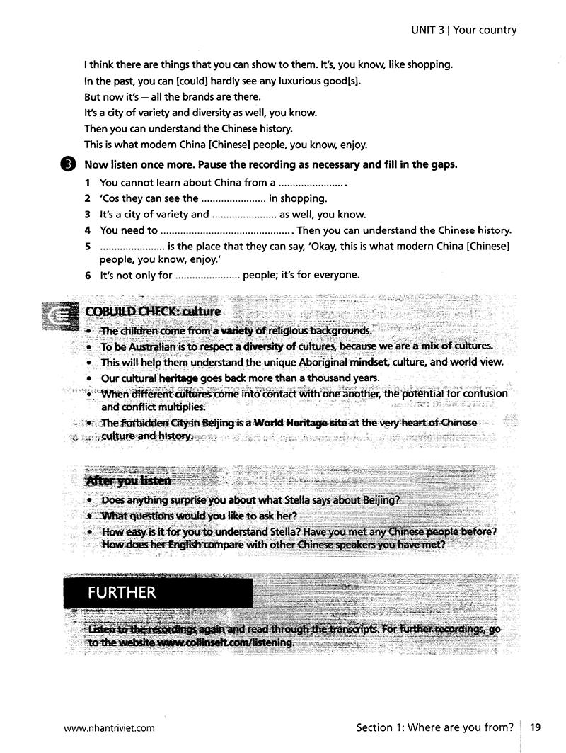Collins English for Life - Listening B1 Intermediate (Kèm CD Hoặc File MP3) (Tái Bản)