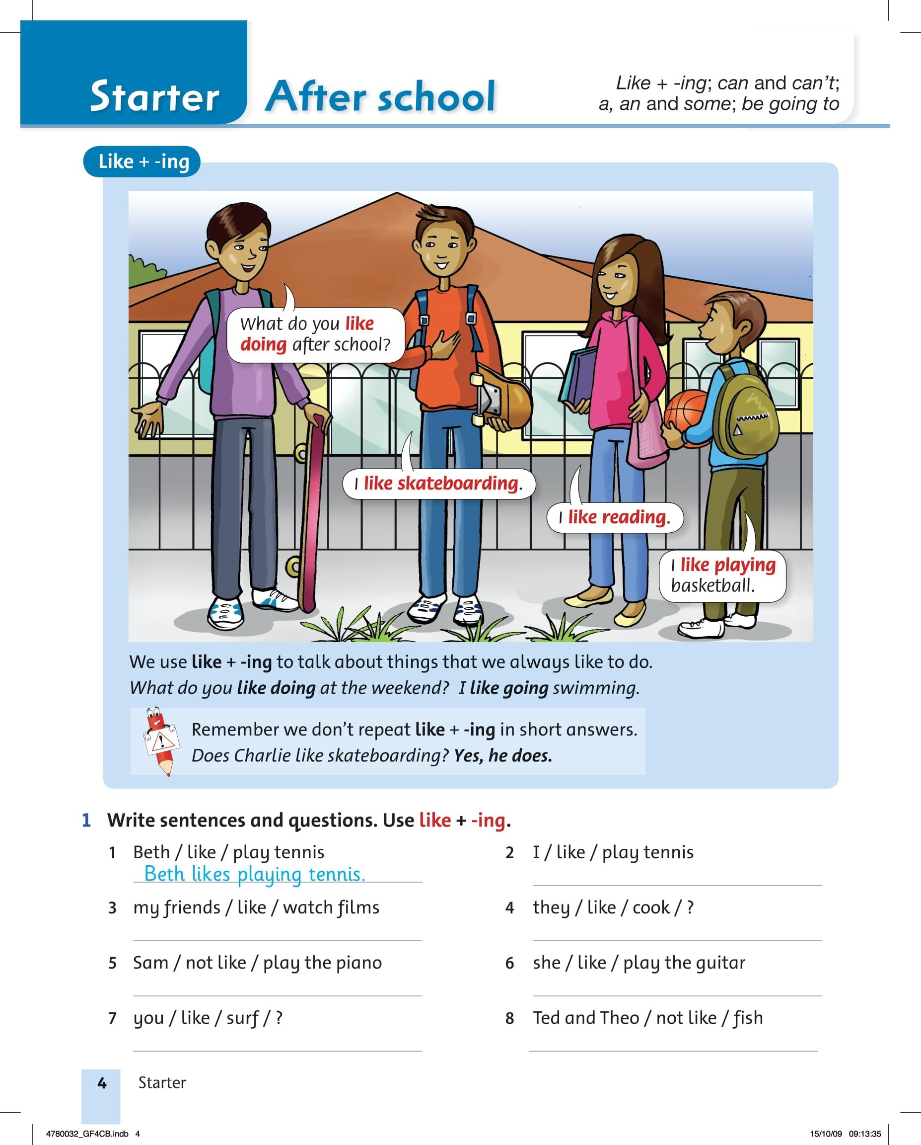 Grammar Friends 4 - Bản Quyền