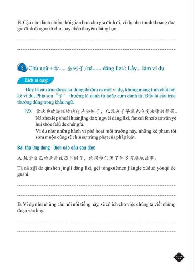 Tuyển tập cấu trúc cố định tiếng Trung ứng dụng
