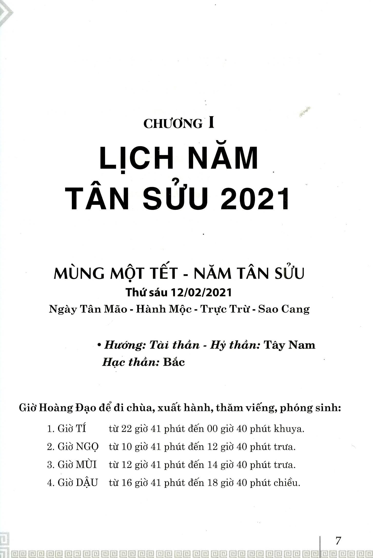 Ngày Tháng Năm Của Người Xưa 2021