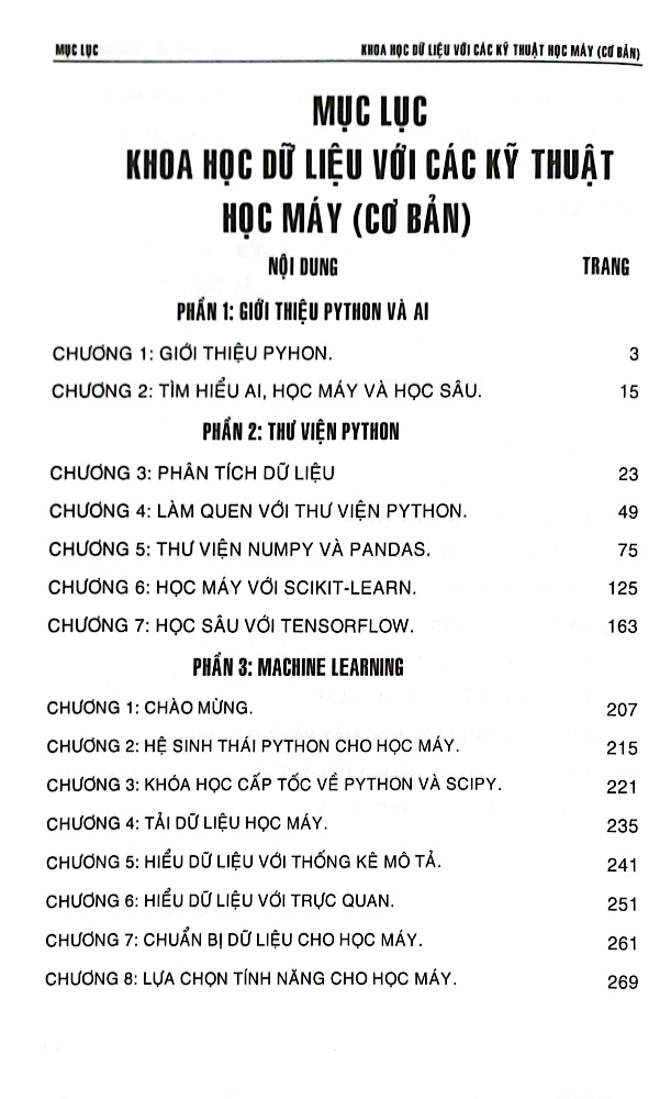 Khoa Học Dữ Liệu Với Các Kỹ Thuật Học Máy (Cơ Bản) - Đỗ Như Tài, Cổ Tồn Minh Đăng, Lai Đình Khải, Nguyễn Quốc Huy