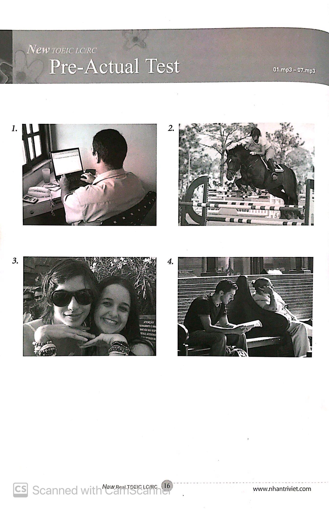 Longman New Real TOEIC Full Actual Tests (Kèm CD)