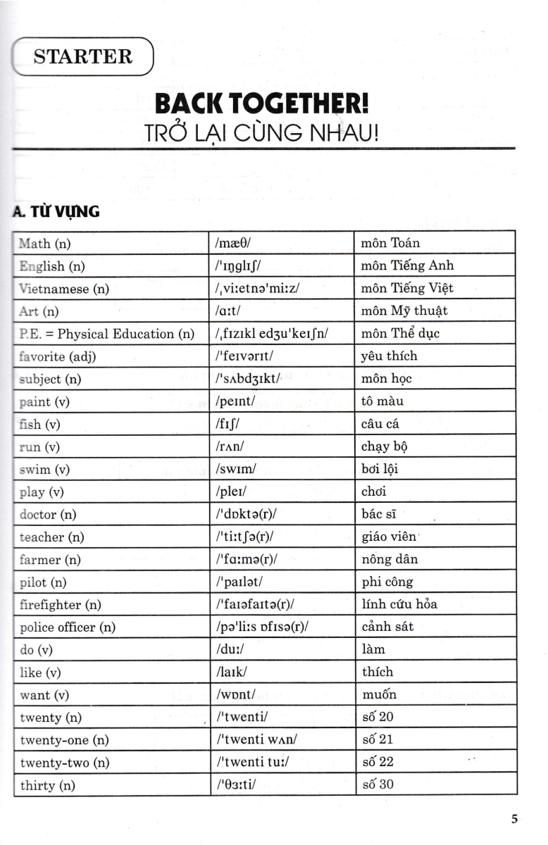 Bài Tập Tiếng Anh 5 ( Biên Soạn Theo Bộ Sách Family And Friends 5 )