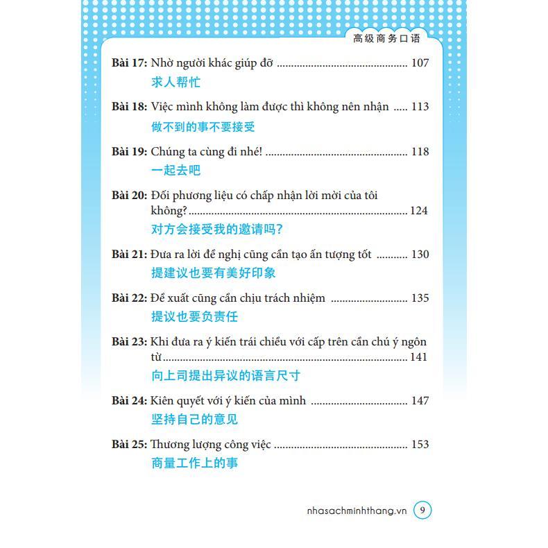 Sách - Tiếng Trung Thương Mại Dành Cho Nhân Viên Công Ty - Bìa Mềm - Minh Thắng