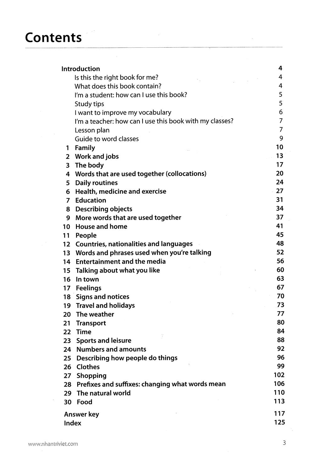Work On Your Vocabulary A2 - Pre-Intermediate (Tái Bản)