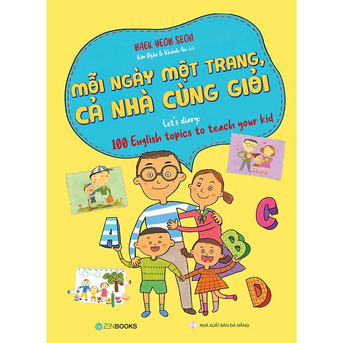 Sách - Mỗi Ngày Một Trang, Cả Nhà Cùng Giỏi - Baek Yeob Seon - Zenbooks