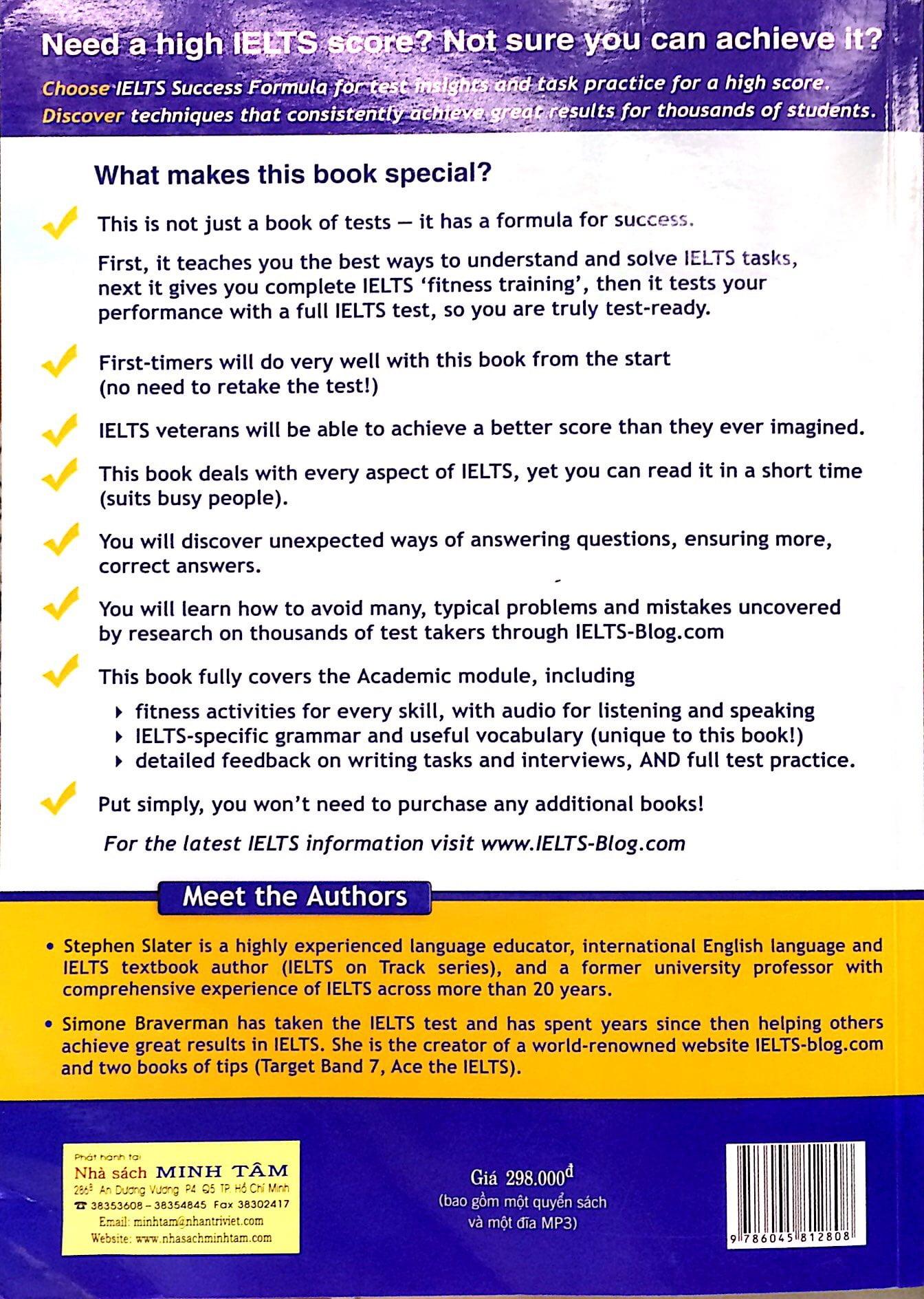 IELTS Success Formula Academic (Kèm CD)