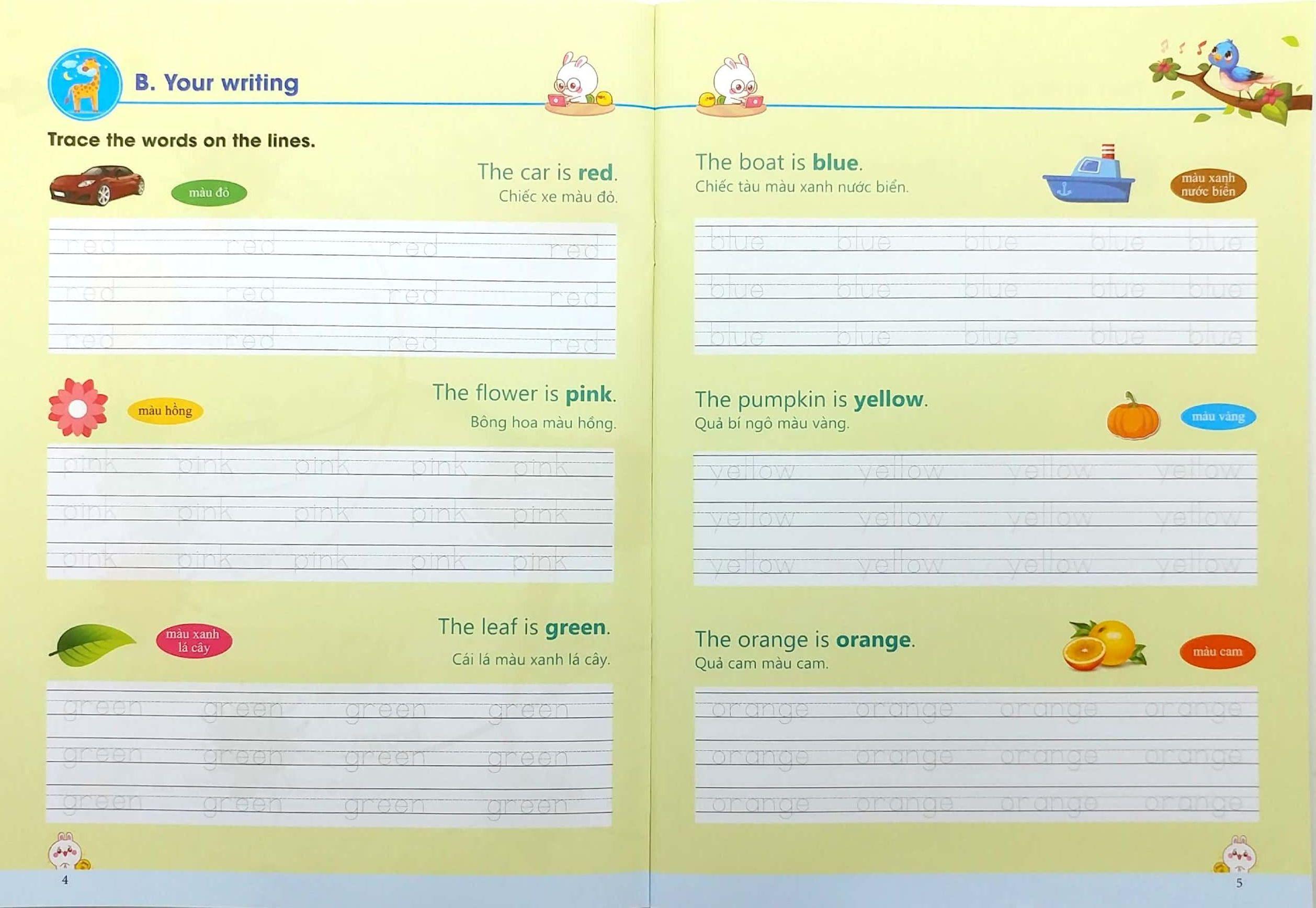 Tập Viết Tiếng Anh Cho Trẻ - Khám Phá
