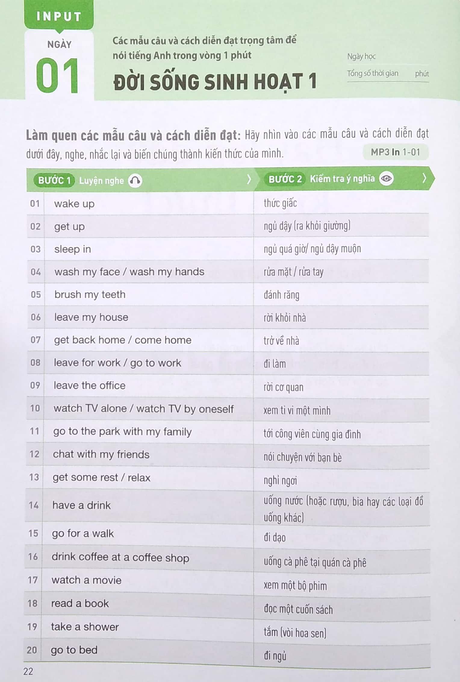 Speaking Matrix - 1 Phút Nói Tiếng Anh Như Gió