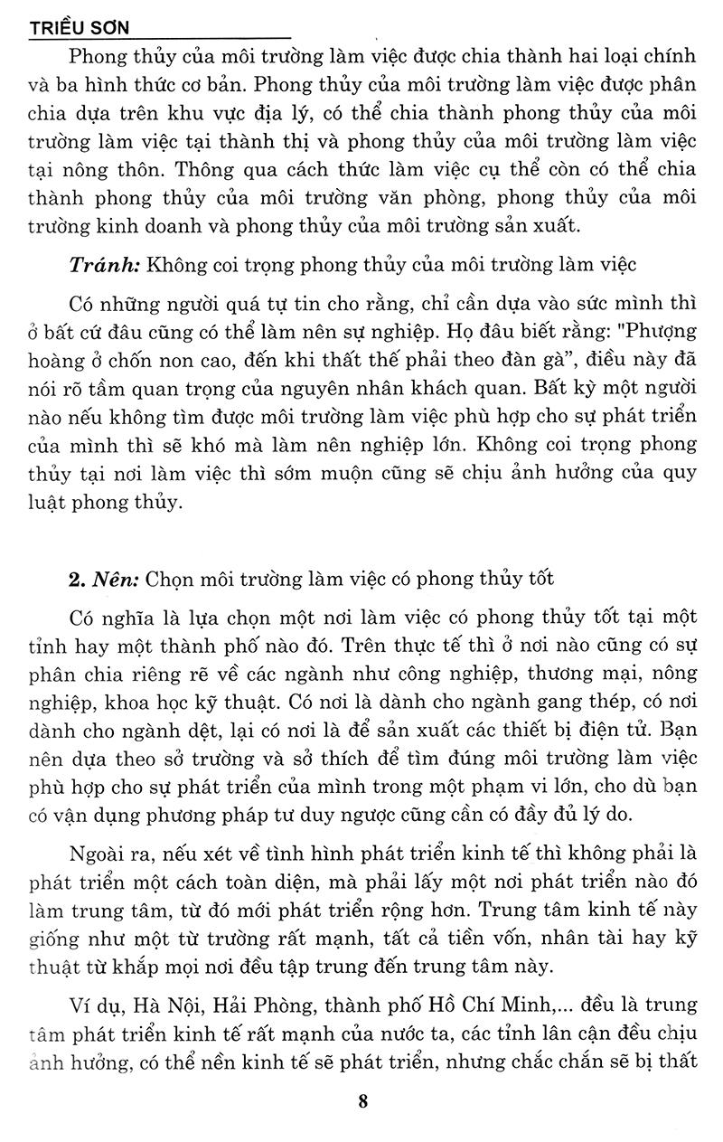 Phong Thủy Trong Kinh Doanh (Tái Bản)