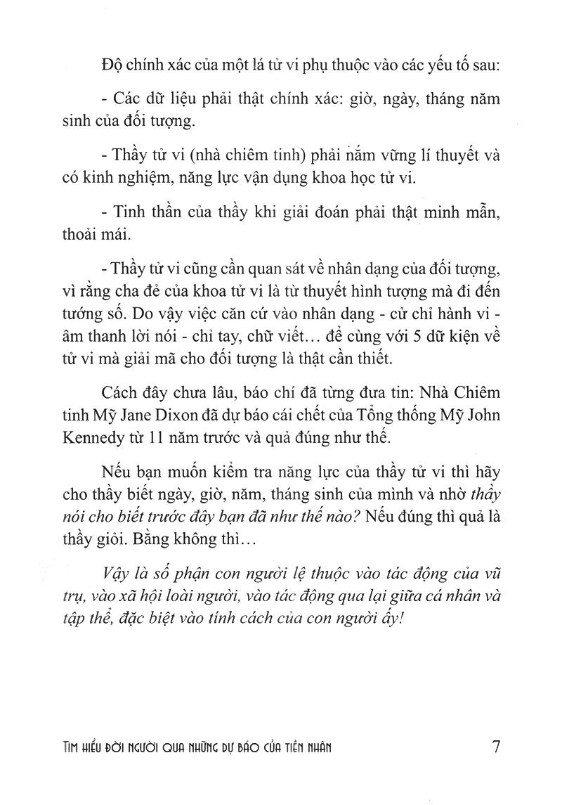 Tìm Hiểu Đời Người Qua Những Dự Báo Của Tiền Nhân