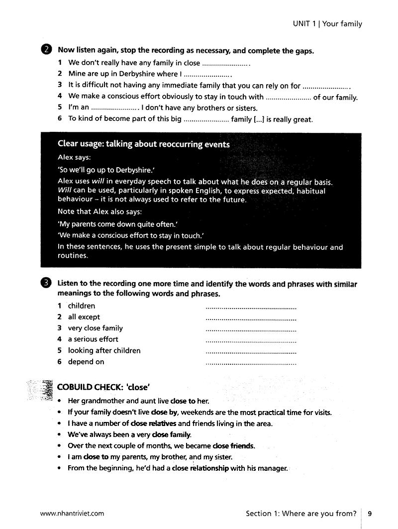 Collins English for Life - Listening B1 Intermediate (Kèm CD Hoặc File MP3) (Tái Bản)