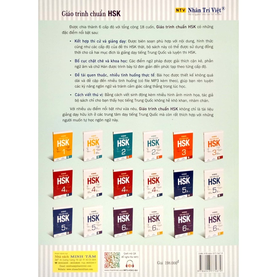 Giáo Trình Chuẩn HSK 2 - Bài Học (Kèm file MP3)