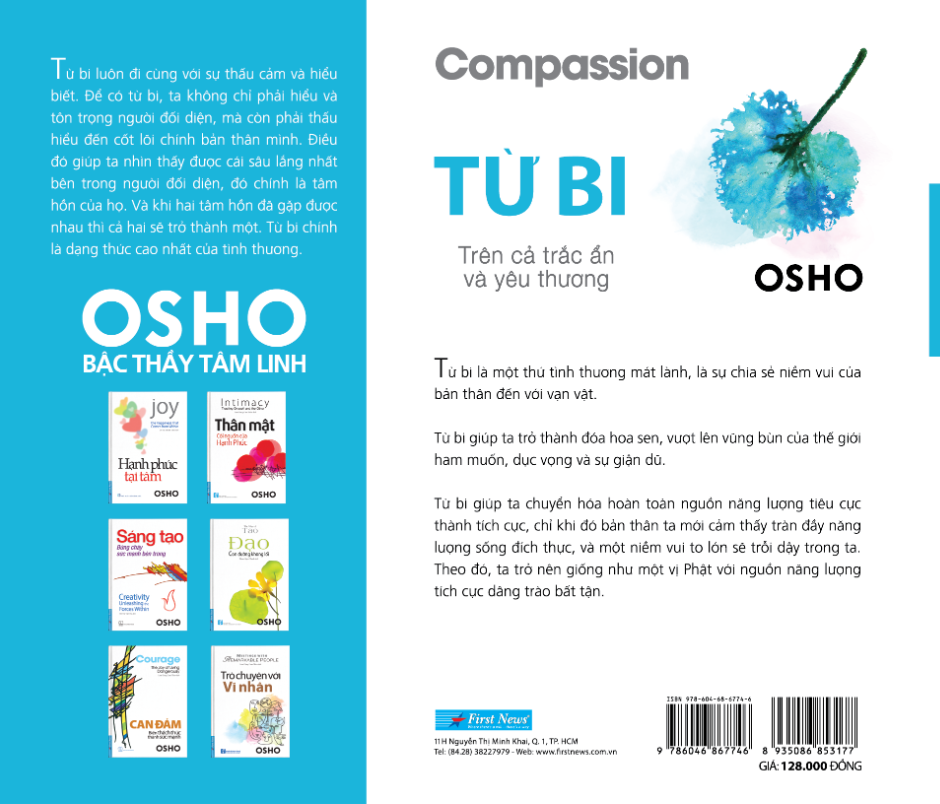 Sách OSHO Từ Bi - Compassion