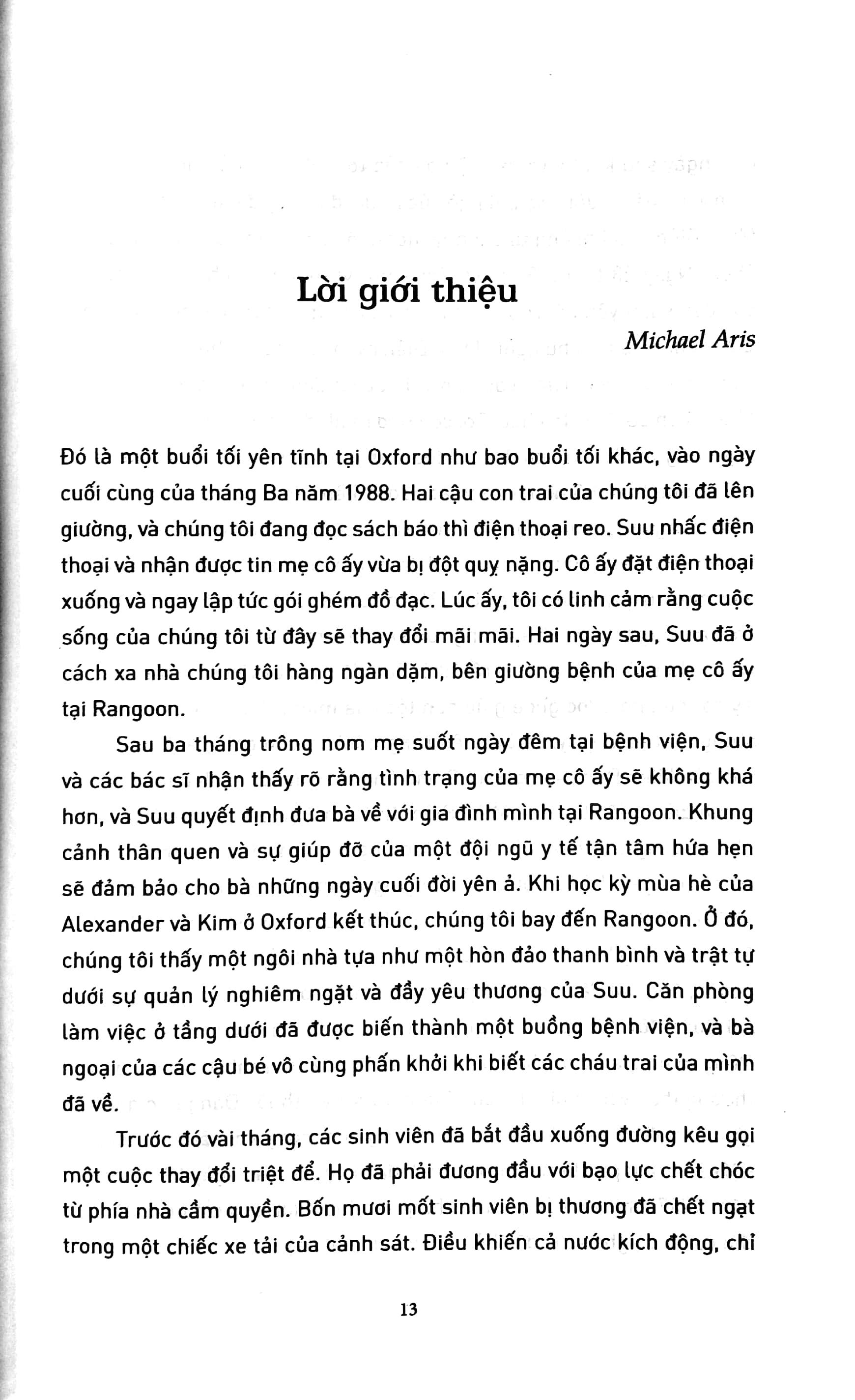 Vượt Qua Sợ Hãi - Tư Tưởng Và Con Người Aung San Suu Kyi Qua Các Bài Viết