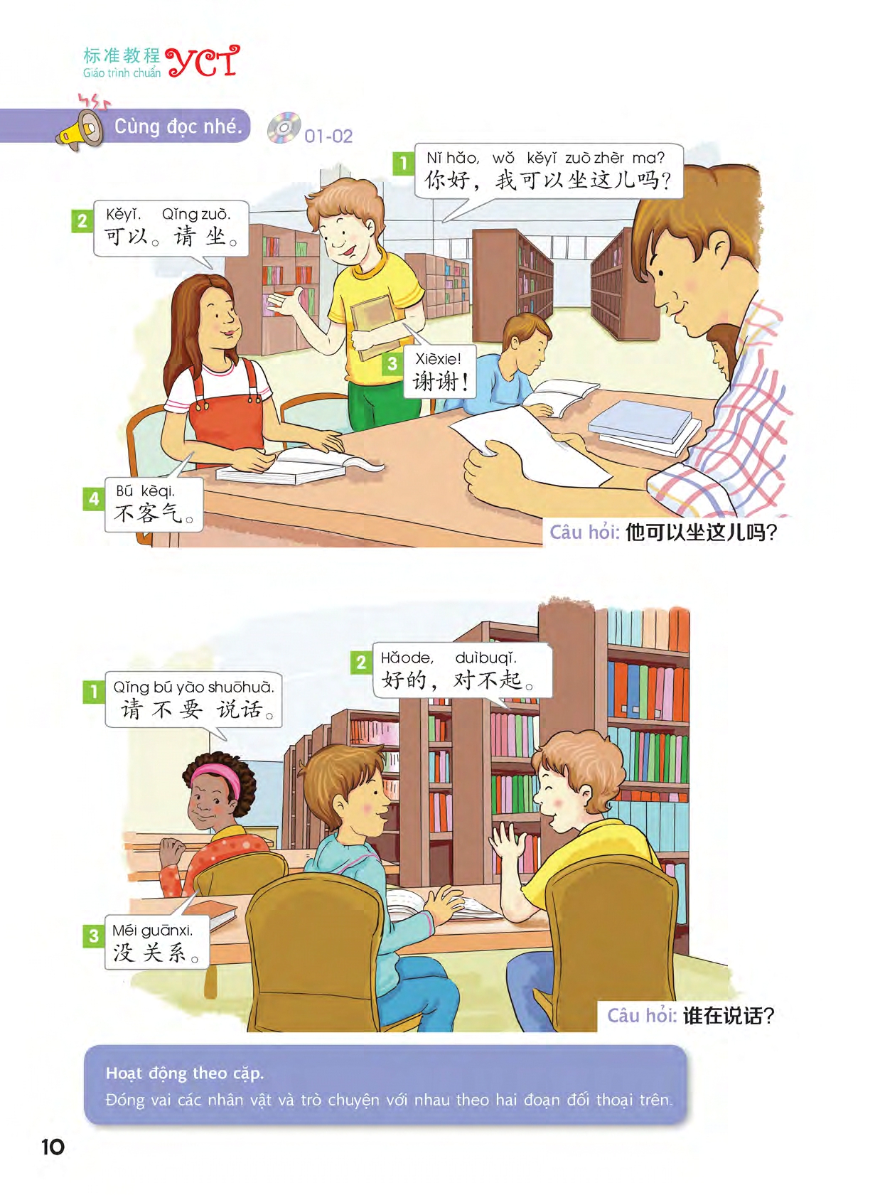 Sách- Combo:Giáo trình chuẩn YCT Tập 2 (Sách Bài Học - Bài Tập)+DVD tài liệu