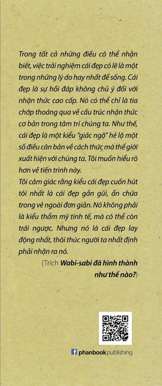 (Bộ 2 tập) WABI – SABI: CHO NGHỆ SĨ, NHÀ THIẾT KẾ, NHÀ THƠ VÀ TRIẾT GIA, NHỮNG SUY NGHĨ THÊM – Leonard Koren – Phan Book