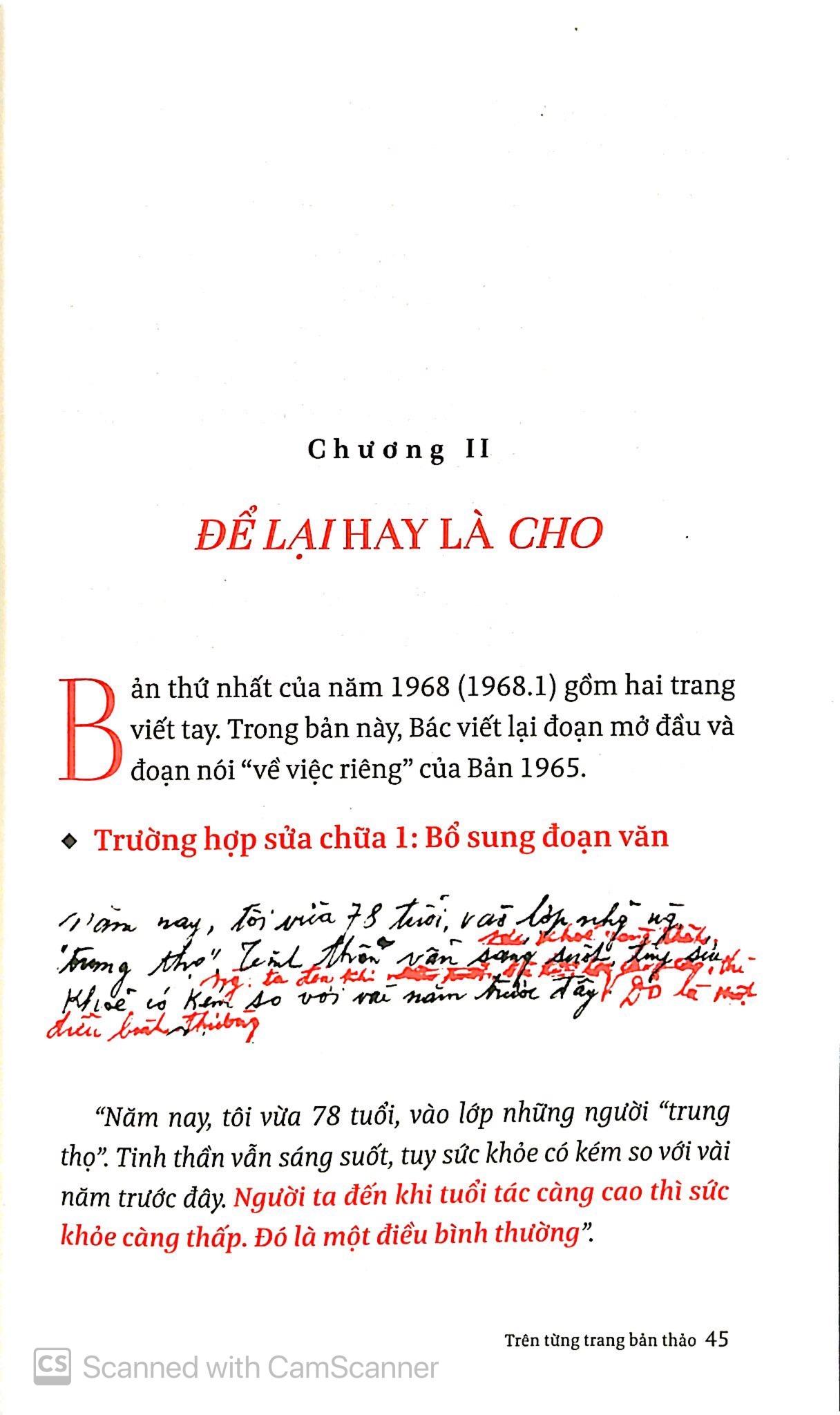 Di Sản Hồ Chí Minh - Di Chúc Của Bác Hồ - Một Giáo Trình Tiếng Việt Độc Đáo (Tái Bản)
