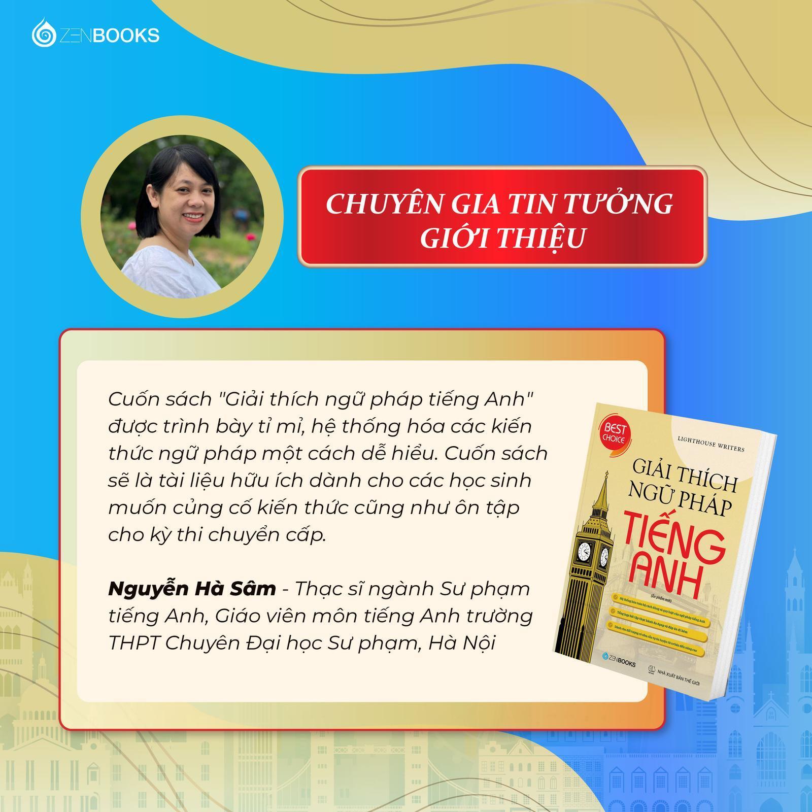 Giải Thích Ngữ Pháp Tiếng Anh (Ấn Phẩm Mới) - Bản Quyền