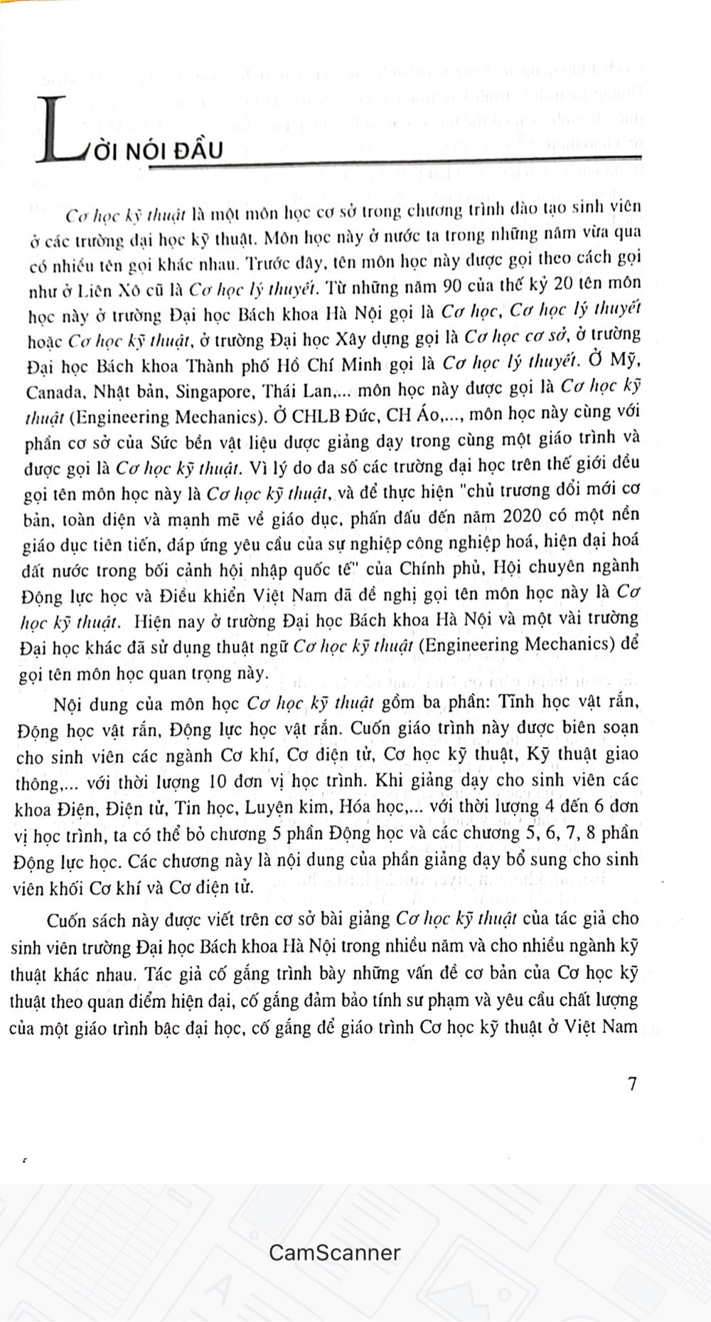 Cơ học kỹ thuật