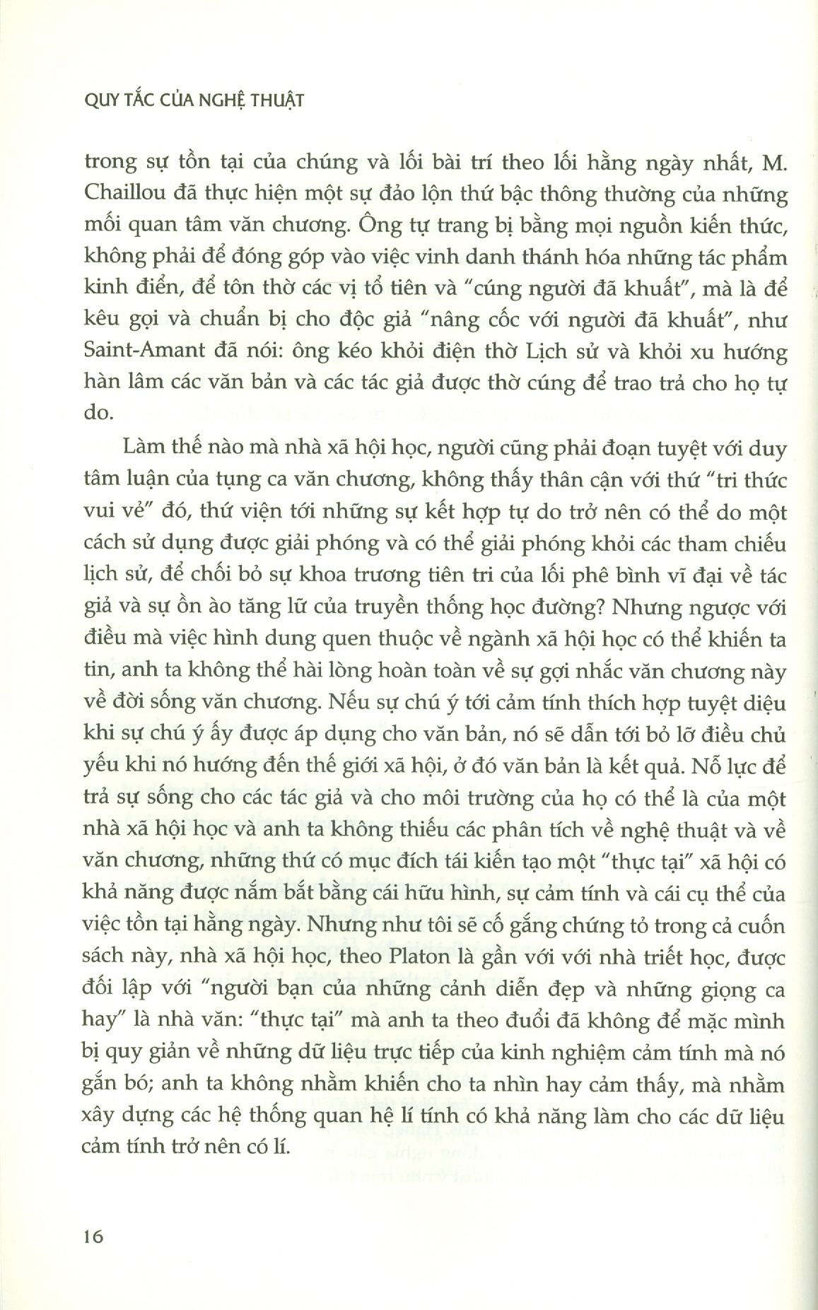 QUY TẮC CỦA NGHỆ THUẬT (tái bản 2022) – PIERRE BOURDIEU – NXB Tri Thức