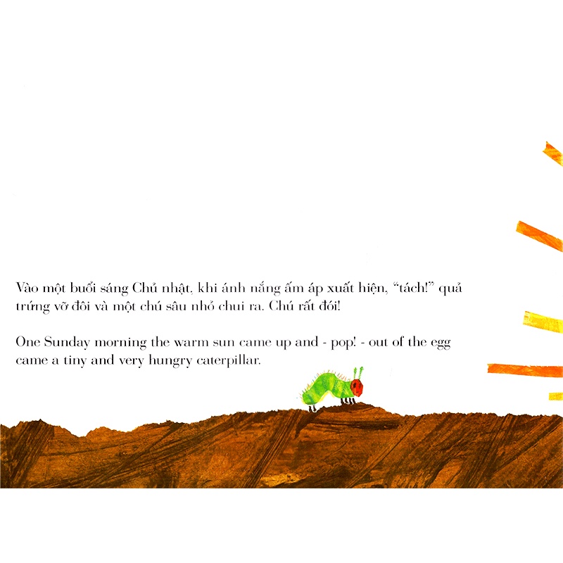 Picture Book Song Ngữ - Chú Sâu Háu Ăn (Tái Bản)