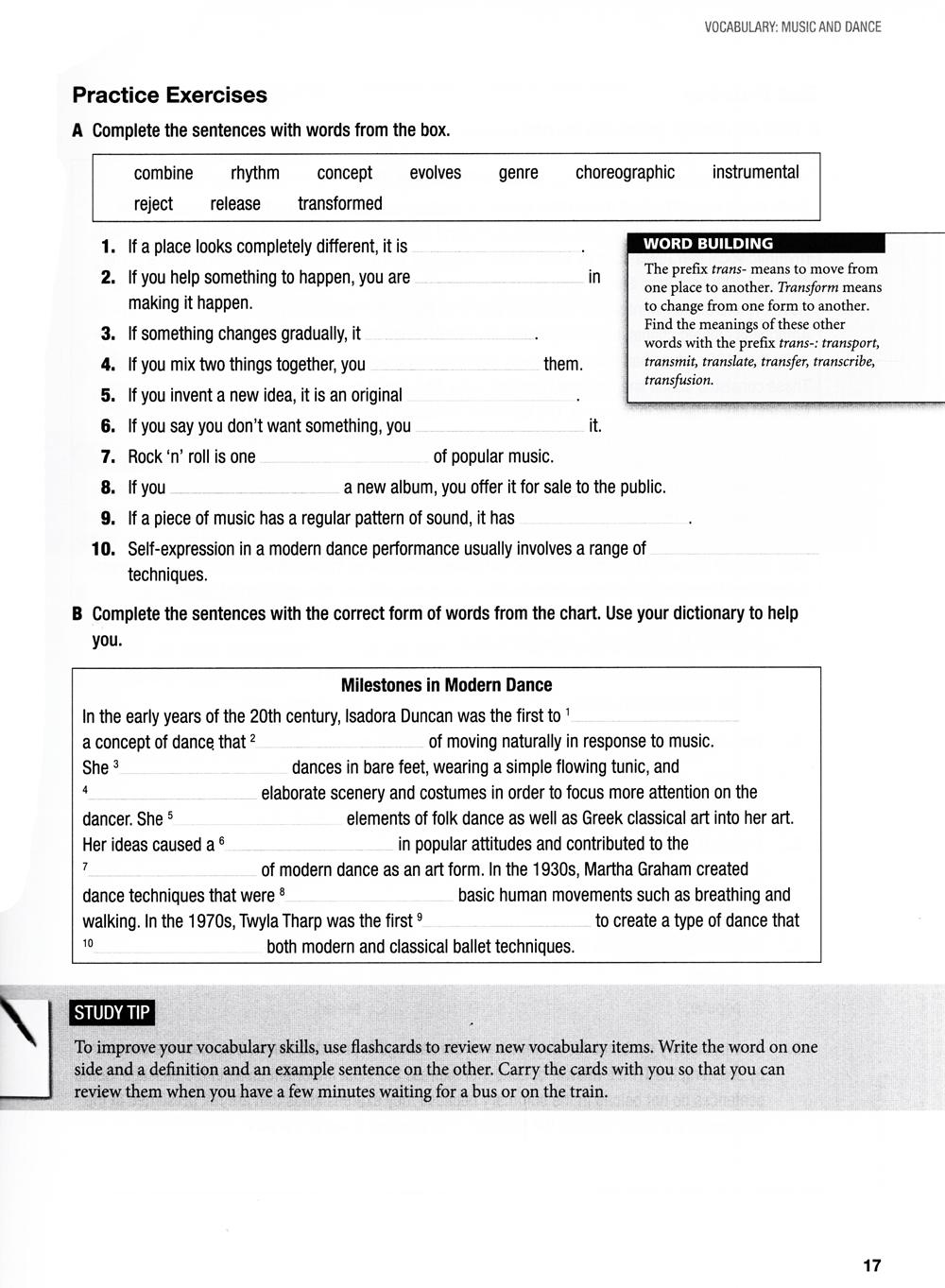 Collins Vocabulary And Grammar For The TOEFL Test (Kèm CD)
