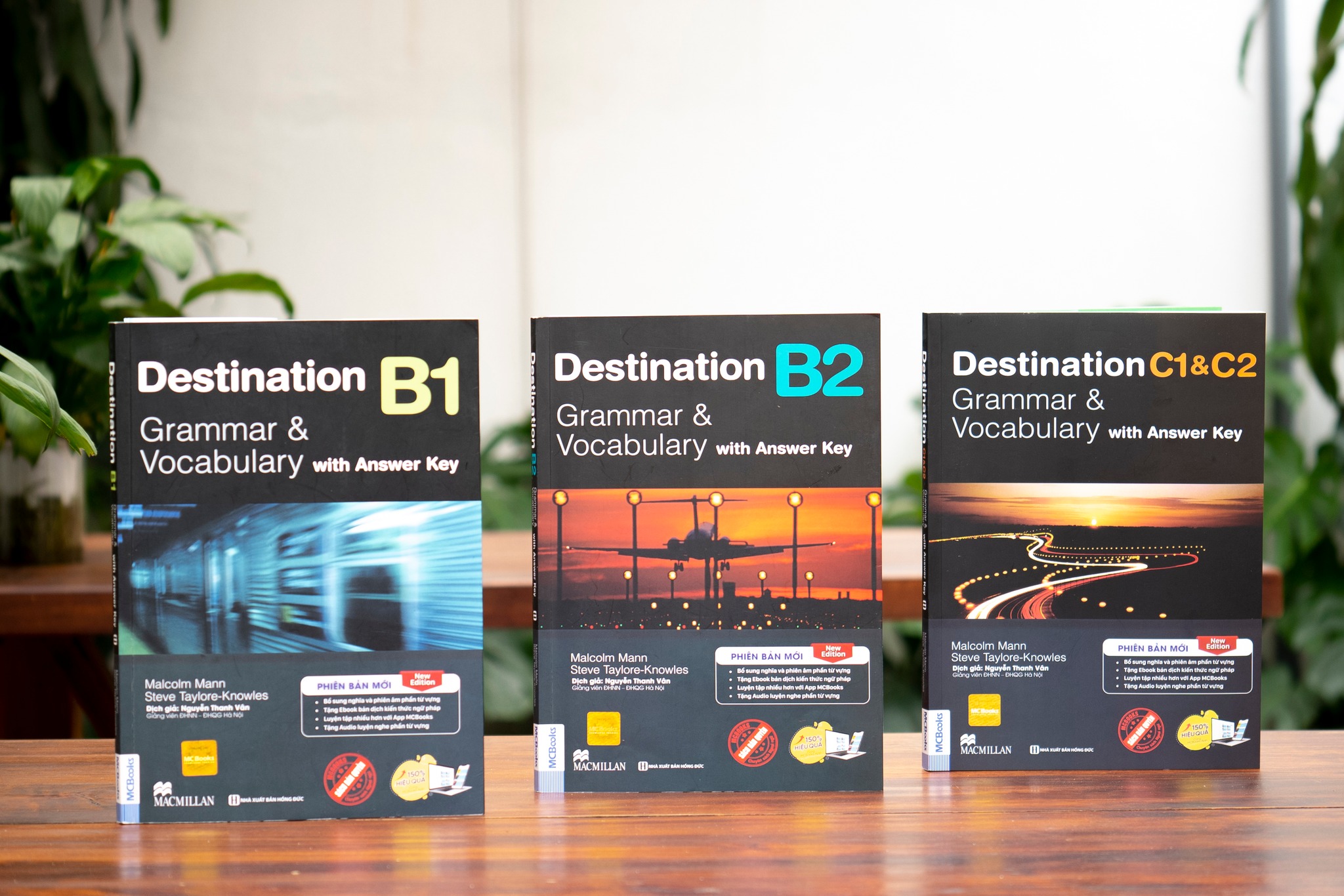 Combo 2 Cuốn Sách Destination B1 & B2 Grammar and Vocabulary Kèm Đáp Án