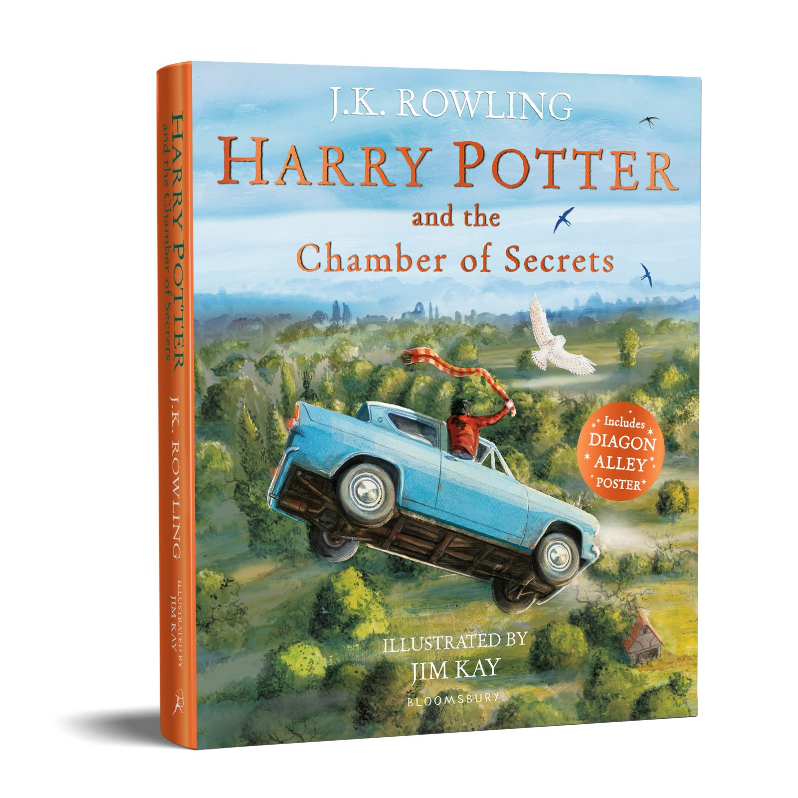 Tiểu thuyết thiếu nhiên tiếng Anh: Harry Potter and the Chamber of Secrets - Illustrated Paperback (Jim Kay)