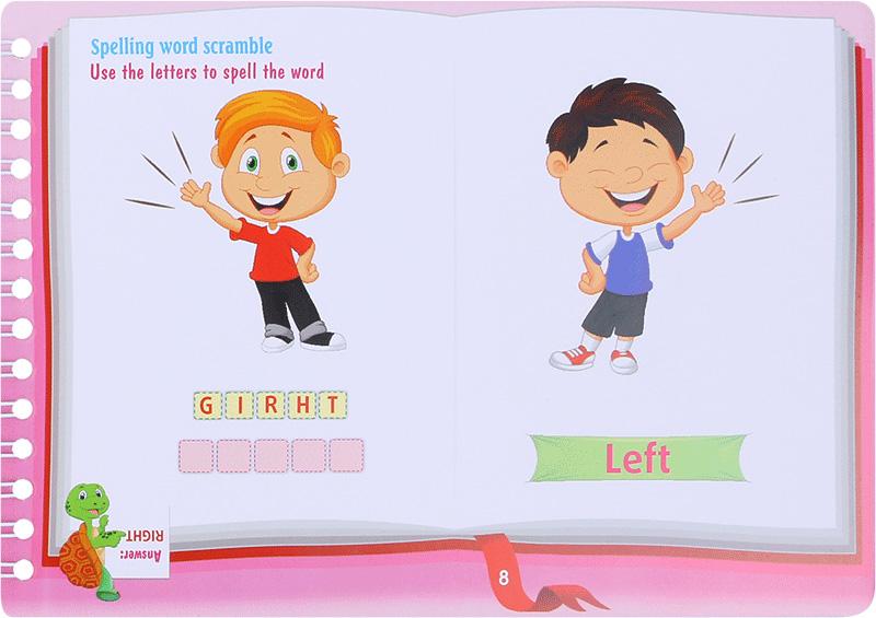 Những Cặp Từ Vựng Trái Nghĩa Và Trò Chơi Ghép Chữ - Opposite Words In Pictures (Tập 1)