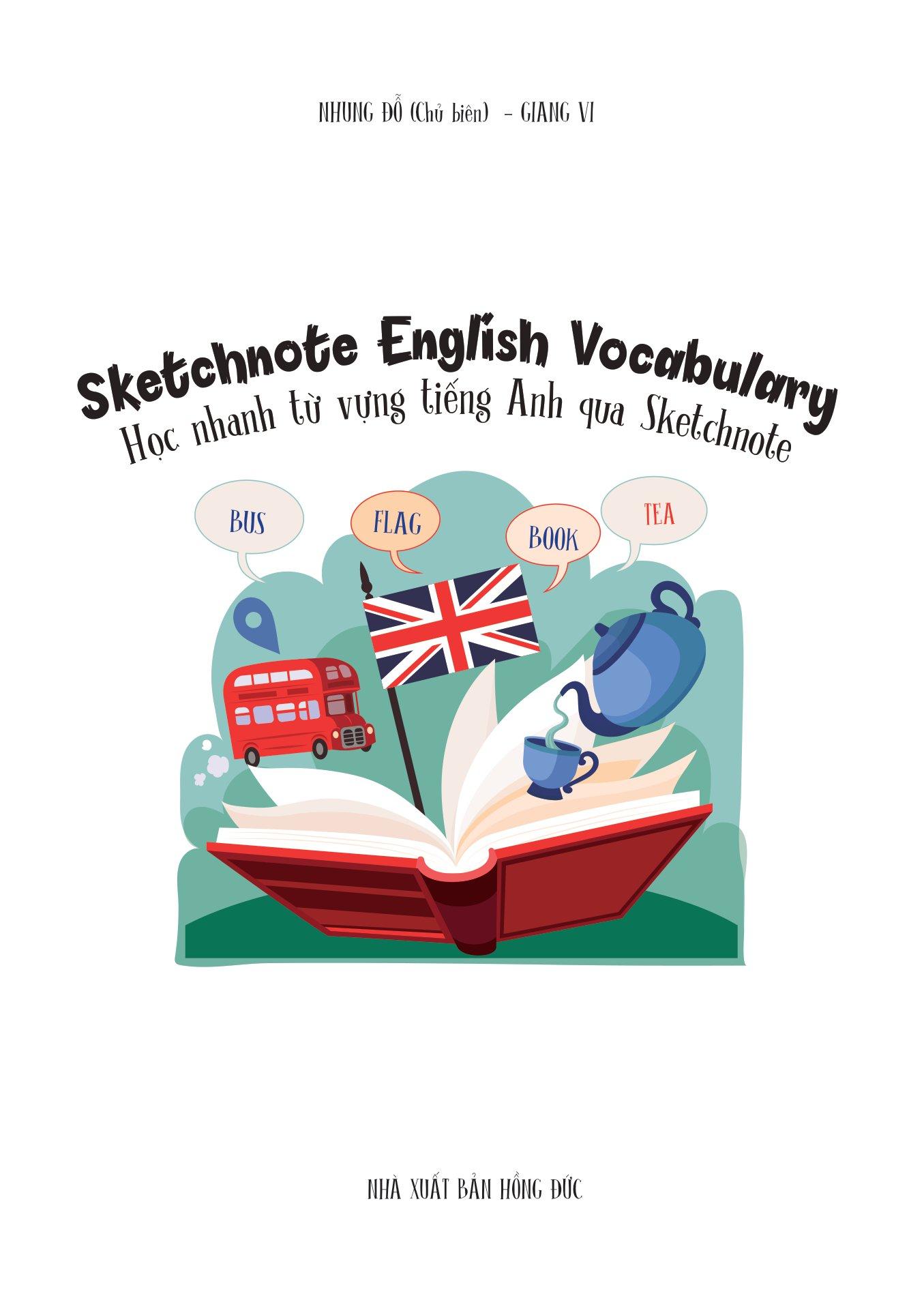 Sketchnote English Vocabulary