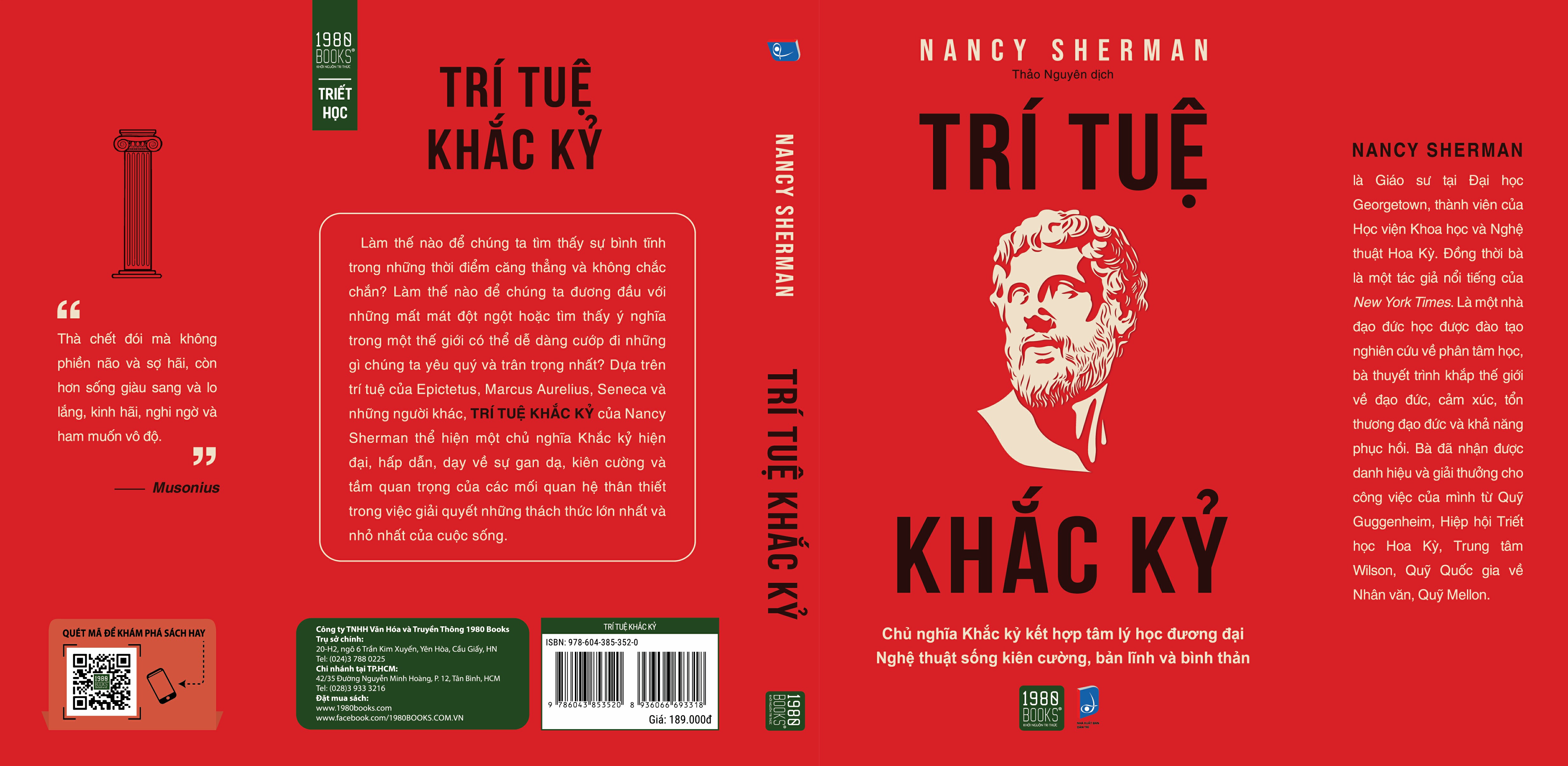 Trí tuệ khắc kỷ - Nancy Sherman (1980BOOKS HCM)
