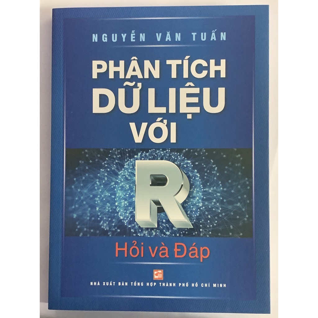 Phân tích dữ liệu với R (Hỏi và Đáp) - GS. Nguyễn Văn Tuấn - (Tái bản 2020) - (bìa mềm)