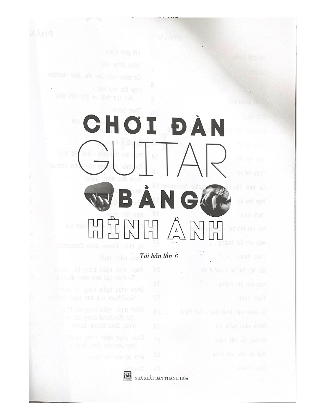 Sách - Chơi Đàn Guitar Bằng Hình Ảnh