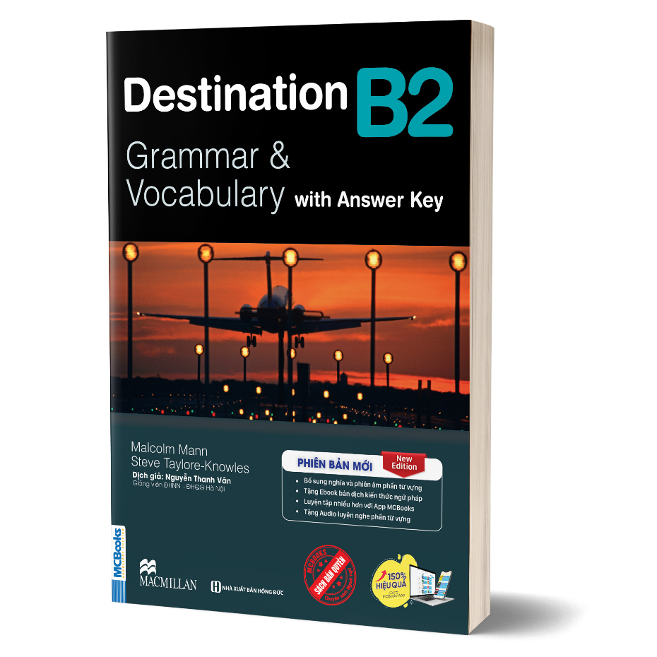 Destination B2 Grammar and Vocabulary (Kèm Đáp Án) Tặng Audio và bài tập thực hành MCBooks