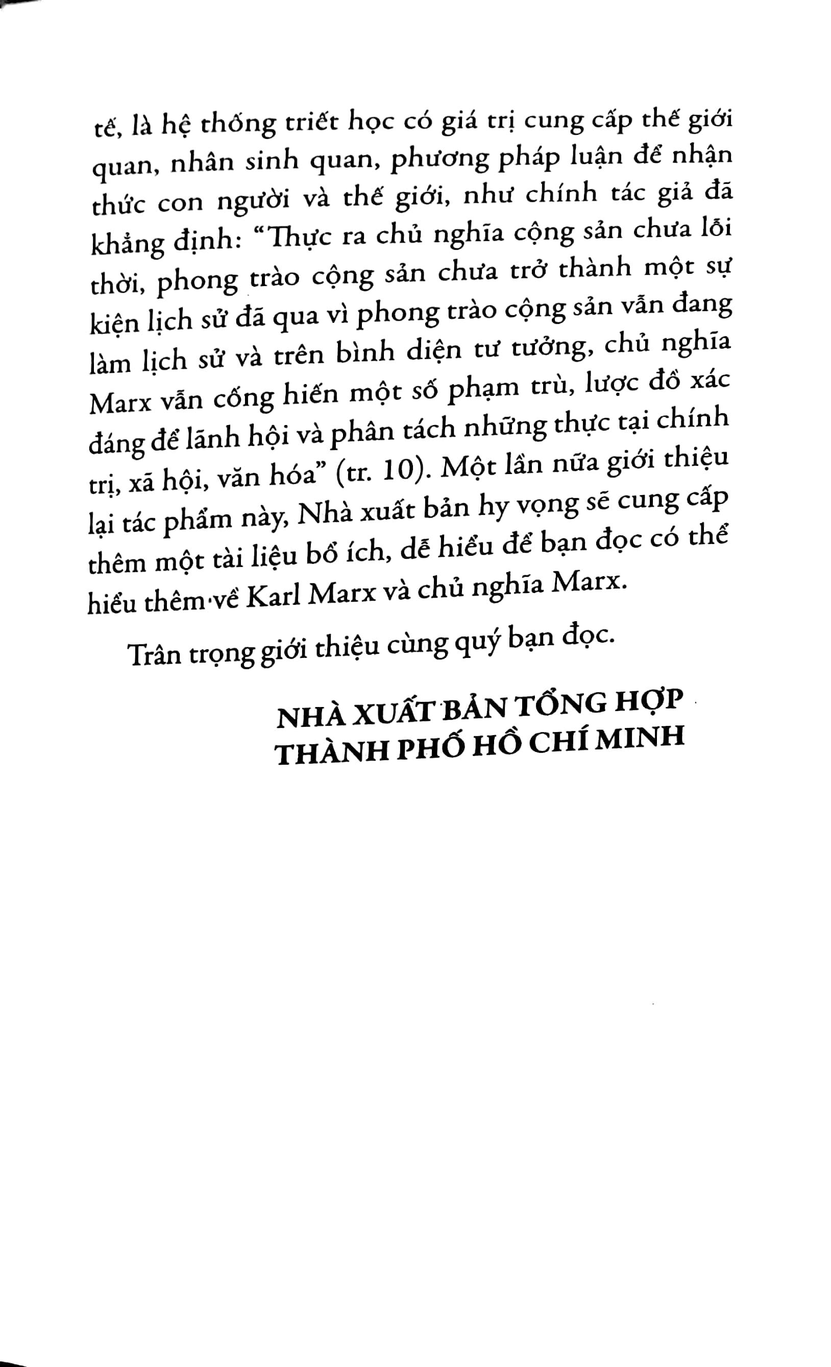 Hành Trình Tri Thức Của Karl Marx