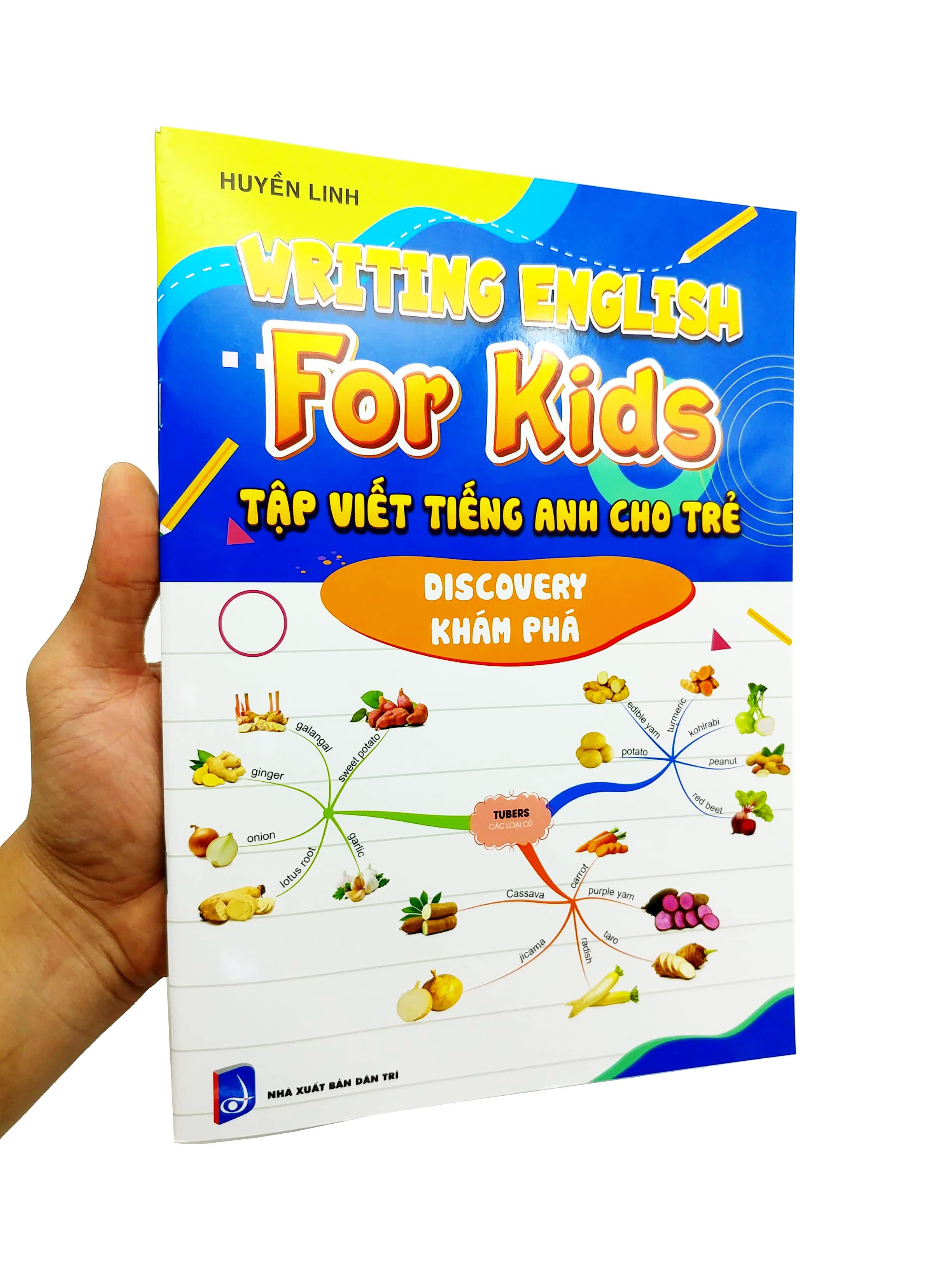 Tập Viết Tiếng Anh Cho Trẻ - Khám Phá