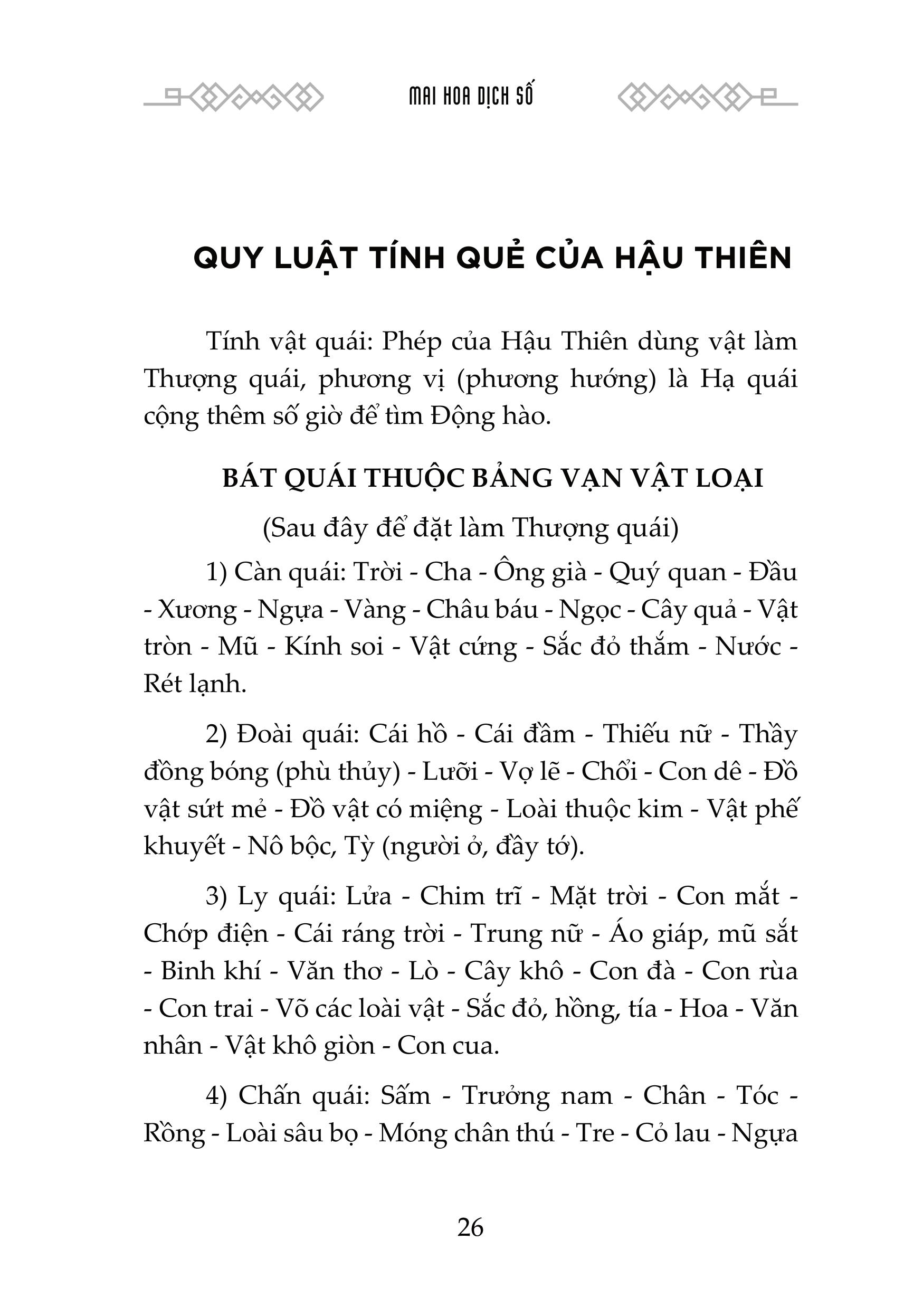Sách - Mai Hoa Dịch Số - Nguyễn Tuấn Vũ
